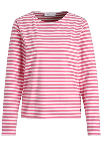 Tamaris Damen Feminin ausgeschnittenes Langarmshirt T-Shirt ASOLO Pink L von Tamaris