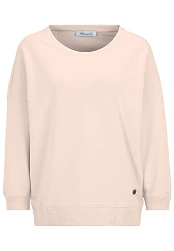 Tamaris Damen Feminines Crew Sweatshirt ASTI Pink XL von Tamaris