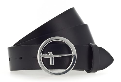 Tamaris Damen Gürtel schwarz/silber 115 von Tamaris