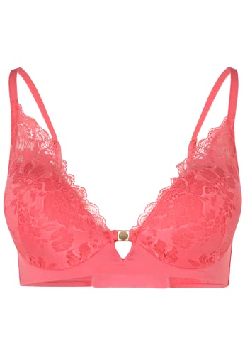 Tamaris Damen Halb gepolsteter BH ALMERE Pink 85C von Tamaris