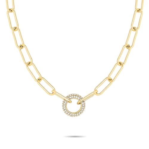 Tamaris Damen Halskette TJ-0674-N-45 aus Edelstahl in IP Gold Tamaris Damen Halskette TJ-0674-N-45 aus Edelstahl in IP Gold von Tamaris