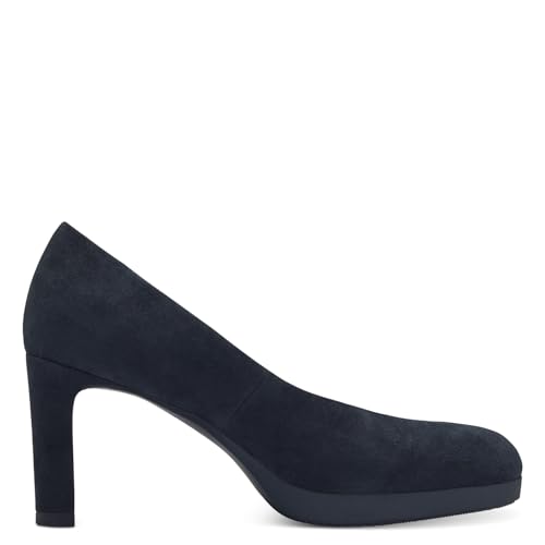 Tamaris Damen Keilpumps, Frauen Absatzschuhe,Abendschuhe,Court Shoes,stöckelschuhe,Keilabsatz,Wedge-Heel,Absatzschuhe,high Heels,Navy,36 EU von Tamaris