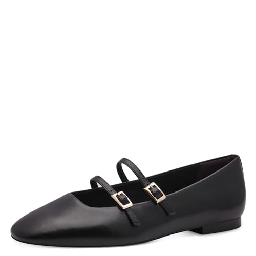 Tamaris Ballerina Damen Elegant schwarz,EU 40 von Tamaris