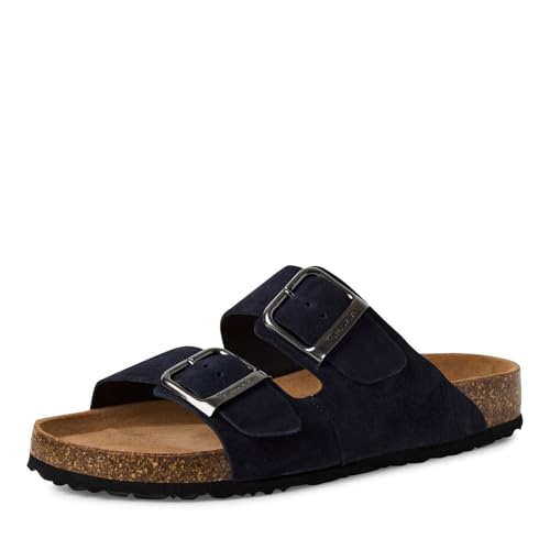 Tamaris Damen Klassische Ballerinas, Frauen Flats,Comfort Lining,TOUCHit-Fußbett,Slip-ons,klassisch elegant,Ballerinen,Navy,37 EU von Tamaris