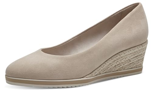 Tamaris Damen Klassische Ballerinas, Frauen Flats,Slip-ons,klassisch elegant,Ballerinen,Pumps,Halbschuhe,Sommerschuhe,Slipper,Nude,36 EU von Tamaris