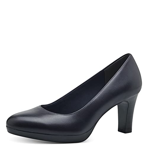 Tamaris Damen Klassische Pumps, Frauen Absatzschuhe,TOUCHit-Fußbett,Businessschuhe,Office,elegant,Absatzschuhe,high Heels,Heels,Navy,41 EU von Tamaris