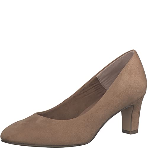 Tamaris Damen Klassische Pumps, Frauen Absatzschuhe,TOUCHit-Fußbett,stöckelschuhe,Absatzschuhe,high Heels,Heels,stoeckelschuhe,Camel,42 EU von Tamaris