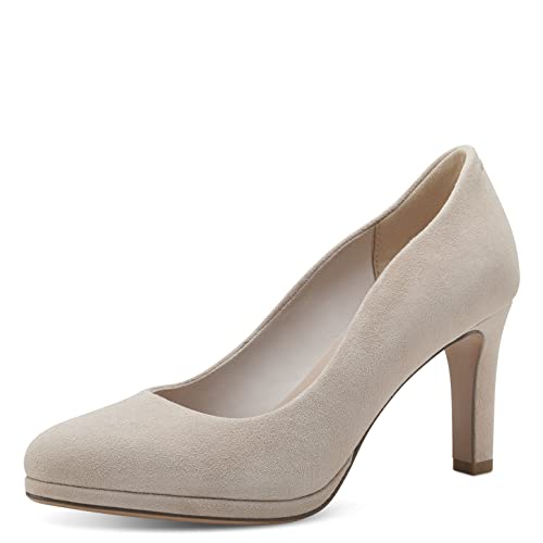 Tamaris Damen Klassische Pumps, Frauen Absatzschuhe,TOUCHit-Fußbett,stöckelschuhe,Absatzschuhe,high Heels,Heels,stoeckelschuhe,Ivory,40 EU von Tamaris