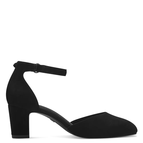 Tamaris Damen Klassische Pumps, Frauen Absatzschuhe,stoeckelschuhe,Abendschuhe,Court Shoes,stöckelschuhe,Absatzschuhe,high Heels,Black,40 EU von Tamaris