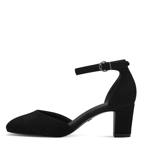 Tamaris Damen Klassische Pumps, Frauen Absatzschuhe,stöckelschuhe,Absatzschuhe,high Heels,Heels,hochhackige Schuhe,Ausgehschuhe,Black,39 EU von Tamaris