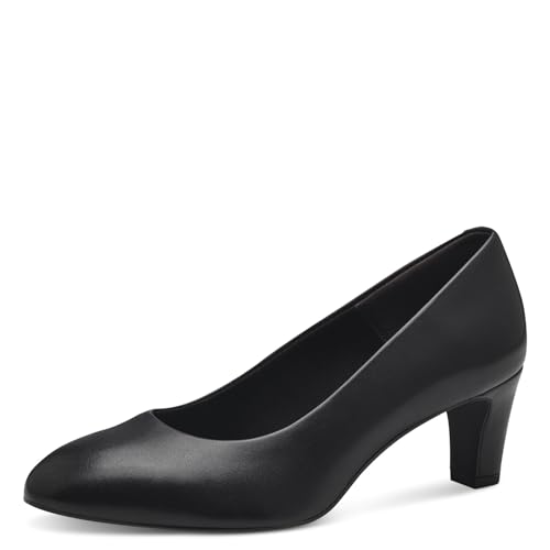Tamaris Damen Klassische Ballerinas, Frauen Flats,TOUCHit-Fußbett,Slip-ons,klassisch elegant,Ballerinen,Pumps,Halbschuhe,Slipper,Black,42 EU von Tamaris