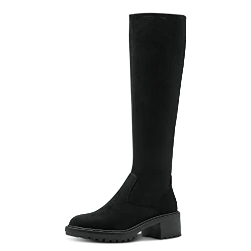 Tamaris Damen Klassische Stiefel, Frauen Stiefel,TOUCHit-Fußbett,Winterstiefel,Winterschuhe,uebergangsstiefel,uebergangsschuhe,Black,37 EU von Tamaris