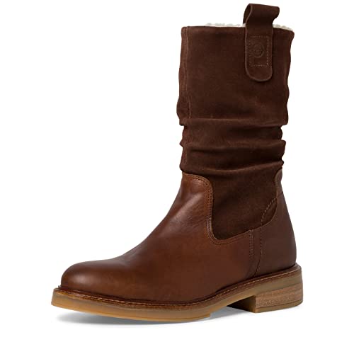 Tamaris Damen Klassische Stiefeletten, Frauen Stiefeletten,DUOtex,TOUCHit-Fußbett,wasserabweisend,warm gefüttert,Brown,37 EU von Tamaris