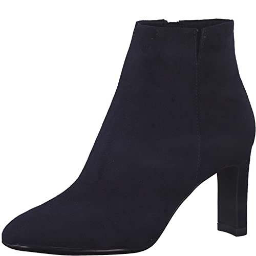 Tamaris Damen Klassische Stiefeletten, Frauen Stiefeletten,Stiletto,Boots,Stiefel,Bootee,Booties,halbstiefel,Kurzstiefel,Navy,40 EU von Tamaris