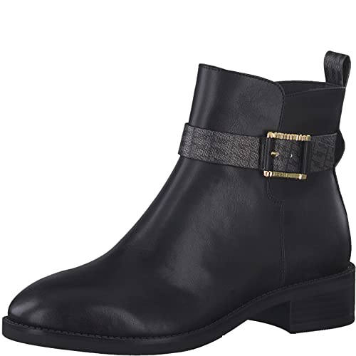 Tamaris Damen Klassische Stiefeletten, Frauen Stiefeletten,TOUCHit-Fußbett,Stiletto,Stiefel,Bootee,Booties,halbstiefel,Black,41 EU von Tamaris