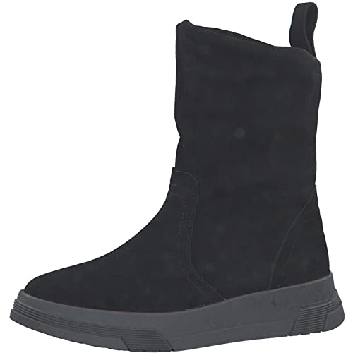 Tamaris Damen Klassische Stiefeletten, Frauen Stiefeletten,Wechselfußbett,Comfort Lining,übergangsschuhe,Boots,Stiefel,Bootee,Black,39 EU von Tamaris