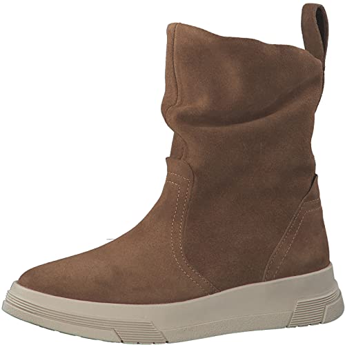 Tamaris Damen Klassische Stiefeletten, Frauen Stiefeletten,Wechselfußbett,Comfort Lining,übergangsschuhe,Boots,Stiefel,Bootee,Cognac,38 EU von Tamaris