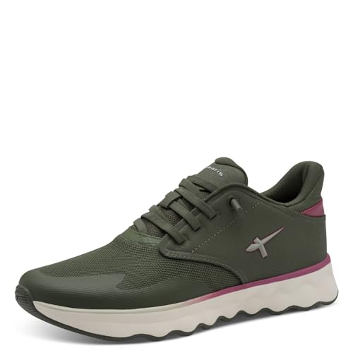 Tamaris Damen 1-23700-44 Sneaker, Olive Comb, 39 EU von Tamaris