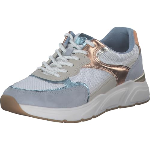 Tamaris Schnürer Damen sportlich blau,EU 37 von Tamaris