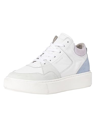 Tamaris Damen Low-Top Sneaker, Frauen Halbschuhe,TOUCHit-Fußbett,Sportschuhe,Freizeitschuhe,Turnschuhe,Laufschuhe,Lady,White Comb,41 EU / 7.5 UK von Tamaris