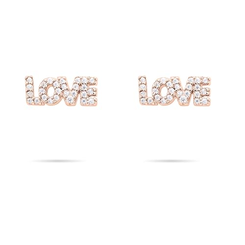 Tamaris Damen Ohrringe TJ-0706-E-09 aus 925 Silber in IP Roségold von Tamaris