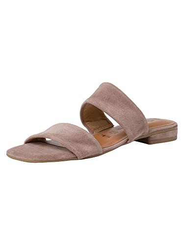 Tamaris Damen 1-1-27110-20 Flacher Slipper, Brandy Suede, 42 EU von Tamaris