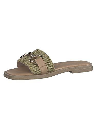 Tamaris Damen 1-1-27144-30 Slipper, Olive, 41 EU von Tamaris