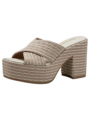 Tamaris Damen 1-1-27250-30 Slipper, BEIGE/Ivory, 37 EU von Tamaris