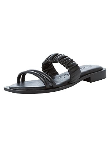 Tamaris Damen Pantoletten, Frauen Slip On,TOUCHit-Fußbett,Gartenschuhe,Sommerschuhe,sommerclogs,Sandalen,Freizeitschuhe,Black,39 EU / 5.5 UK von Tamaris