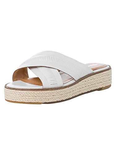 Tamaris Damen Pantoletten, Frauen Slip On,TOUCHit-Fußbett,Sommerschuhe,sommerclogs,Sandalen,Freizeitschuhe,Women's,Lady,Offwhite,41 EU / 7.5 UK von Tamaris