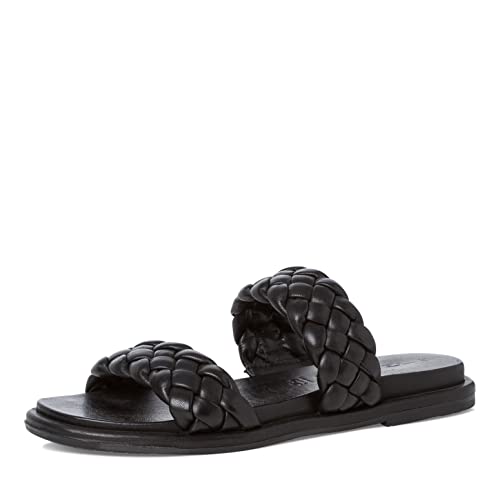 Tamaris Damen Pantoletten, Frauen Slip On,TOUCHit-Fußbett,sommerclogs,Sandalen,Freizeitschuhe,Women's,Woman,Lady,Ladies,Black,41 EU / 7.5 UK von Tamaris