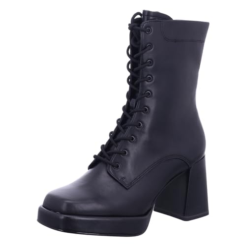 Tamaris Damen Plateaustiefeletten, Frauen Stiefeletten,TOUCHit-Fußbett,halbstiefel,Kurzstiefel,uebergangsschuhe,Black,37 EU von Tamaris