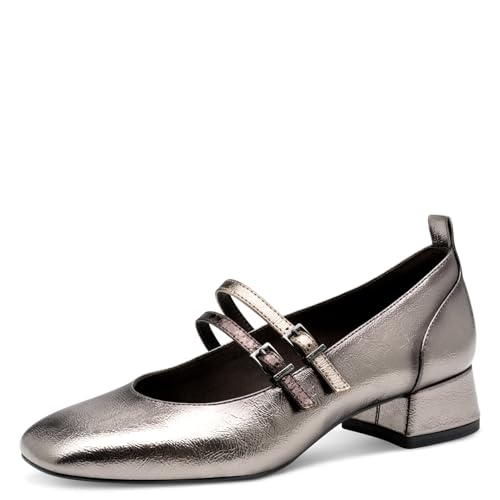 Tamaris Damen Pumps Vegan metallic 41 von Tamaris