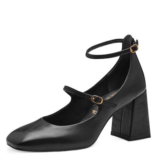 Tamaris Damen Pumps Blockabsatz Vegan; Black MATT, EU 40 Tamaris Damen Pumps Blockabsatz Vegan; Black MATT, EU 40 von Tamaris
