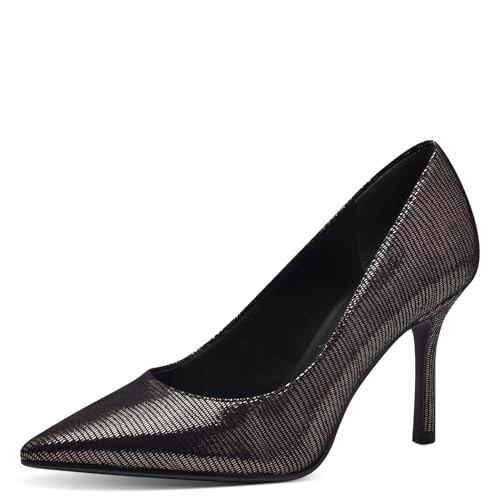 Tamaris Damen Pumps Textil Stilettoabsatz bequem; Pewter, EU 39 Tamaris Damen Pumps Textil Stilettoabsatz bequem; Pewter, EU 39 von Tamaris