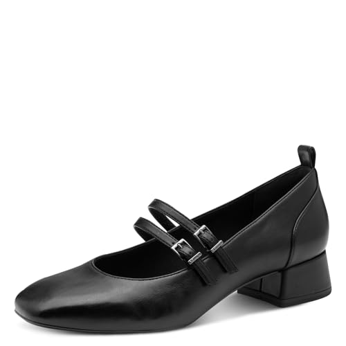 Tamaris Damen Pumps Vegan schwarz 40 von Tamaris
