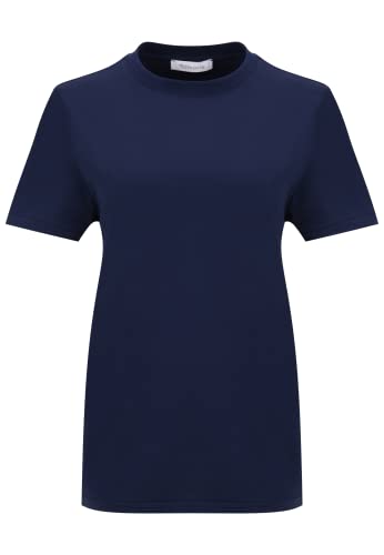 Tamaris Damen Rundhalsausschnitt plain T-Shirt ADRIA Blau S Tamaris Damen Rundhalsausschnitt plain T-Shirt ADRIA Blau S von Tamaris