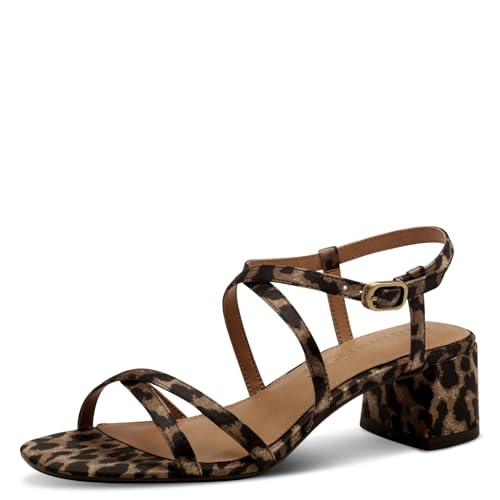 Tamaris Sandalette Damen Vegan Elegant braun,EU 37 Tamaris Sandalette Damen Vegan Elegant braun,EU 37 von Tamaris