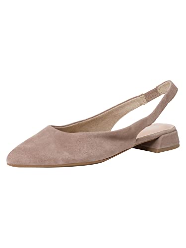 Tamaris Damen Sandaletten, Frauen Sandalen,TOUCHit-Fußbett,sommersandalen,bequem,flach,sommerschuhe,freizeitschuhe,offene schuhe,TAUPE,37 EU von Tamaris