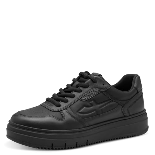 Tamaris Damen Schnürer schwarz 39 von Tamaris