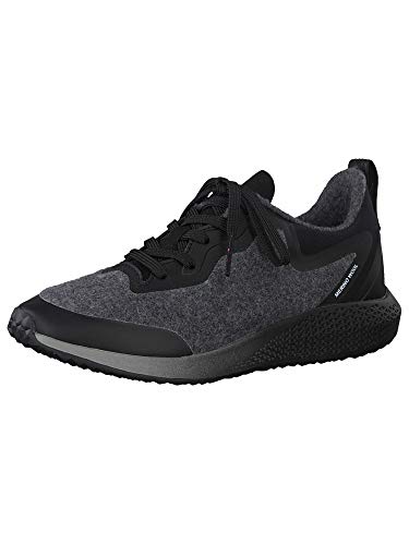 Tamaris Damen Schnürhalbschuhe, Frauen sportlicher Schnürer,lose Einlage, schnürer sportlich freizeitschuh weiblich,Shadow/Black,37 EU / 4 UK von Tamaris