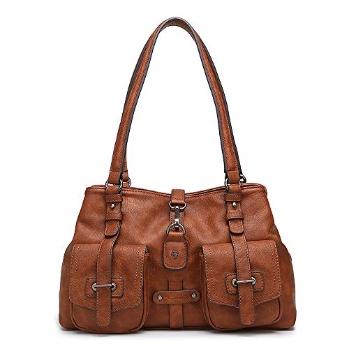 Tamaris Damen Schultertasche Bernadette Cognac (braun) von Tamaris