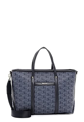 Tamaris Shopper Grace 31438 Damen Handtaschen Print blue 500 von Tamaris