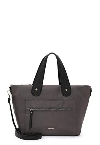 Tamaris Damen Shopper Handtasche mittelgroß Nylon Optik Johanna 31814, Farbe:Grün von Tamaris