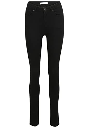 Tamaris Damen Skinny Jeans APALIT Schwarz 38/32 von Tamaris