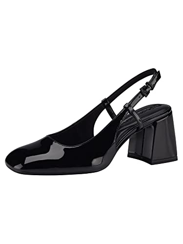 Tamaris Damen 1-1-29601-20 Sling, Black Patent, 39 EU Tamaris Damen 1-1-29601-20 Sling, Black Patent, 39 EU von Tamaris