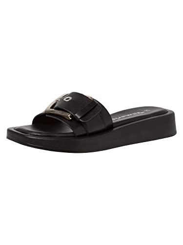 Tamaris Damen Slipper, Frauen Slip On,TOUCHit-Fußbett,College Schuhe,Businessschuhe,Anzugschuhe,elegant,Office,büro,Freizeit,Black,36 EU von Tamaris