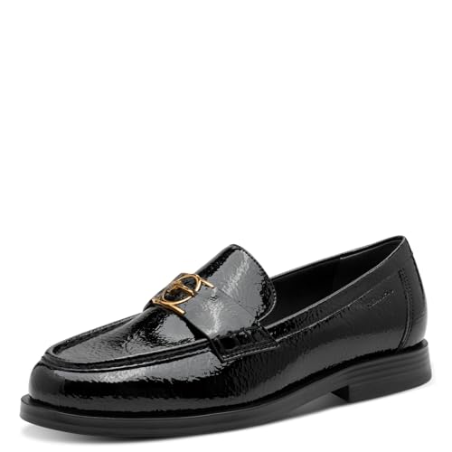 Tamaris Damen Slipper Vegan schwarz 38 von Tamaris