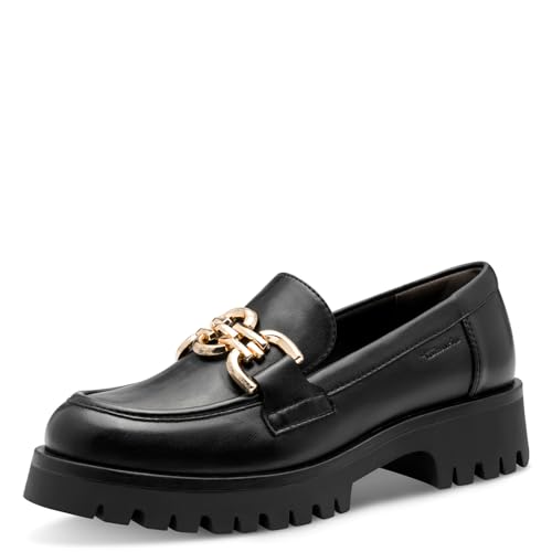 Tamaris Damen Slipper schwarz 42 von Tamaris