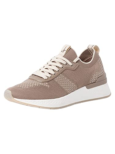 Tamaris Damen 1-1-23712-29 Sneaker, beige, 40 EU von Tamaris